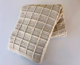 Made-To-Order Crochet Blanket Soft Blanket, Acrylic Afghan, Custom Colors & Sizes