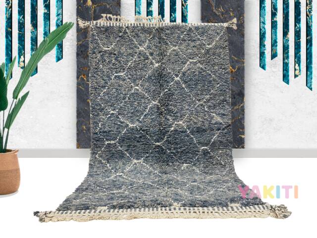 Fabulous Moroccan Rug - Authentic Handmade Genuine Wool Rug -Made To Order - Berber Style - Worldwide Shipping - Shag Area Rug - Beni Carpet - image 1