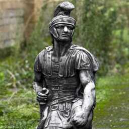 Concrete Roman Soldier Statue Historic Garden Decoration Outdoor Greek Sculpture Ancient Rome Figurine Yard Art Home Lawn Ornament - thumbnail 2