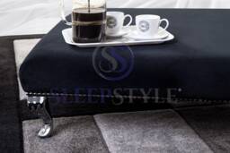 Glamor Footstool - Coffee Table Available in Various Colors & Fabrics