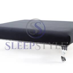 Glamor Footstool - Coffee Table Available in Various Colors & Fabrics - thumbnail 3