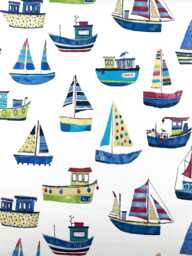 Cushion Covers Lampshades Sailing Fishing Boat Boys Rooms