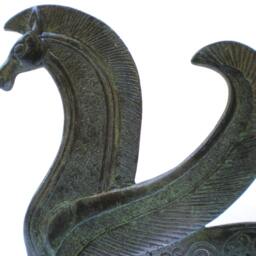 Bronze Horse Statue , Pegasus , Animal Sculpture, Metal Ancient Greek Art Greece Collectible, Mythology - thumbnail 2
