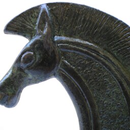 Bronze Horse Statue , Pegasus , Animal Sculpture, Metal Ancient Greek Art Greece Collectible, Mythology - thumbnail 3