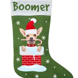 Chihuahua Christmas Stocking - thumbnail 3