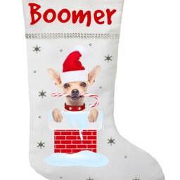 Chihuahua Christmas Stocking - thumbnail 2