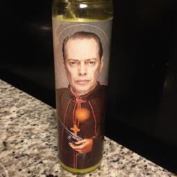 steve Buscemi Funny Prayer Candle, Religious Candle - thumbnail 3