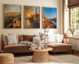 Karachi Travel Posters, Pakistan Prints, Art, Islamic Wall Muslim Gift, Pakistani Decor - thumbnail 1