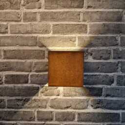 Outdoor Wall Light, Weathered Steel, Rust Lamp, Garden 230V, Luminarust 559, Standard/With Motion Detector Wide Version - thumbnail 2