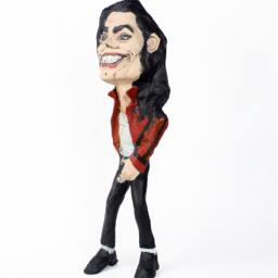 Michael Jackson Paper Mache Figure - thumbnail 2