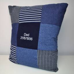 Memory Patchwork Cushion - thumbnail 3