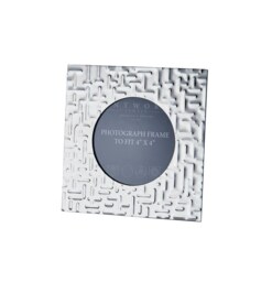 Wentworth Pewter Photo Frame Metropolitan Opera Design, 4x4 Picture - thumbnail 1