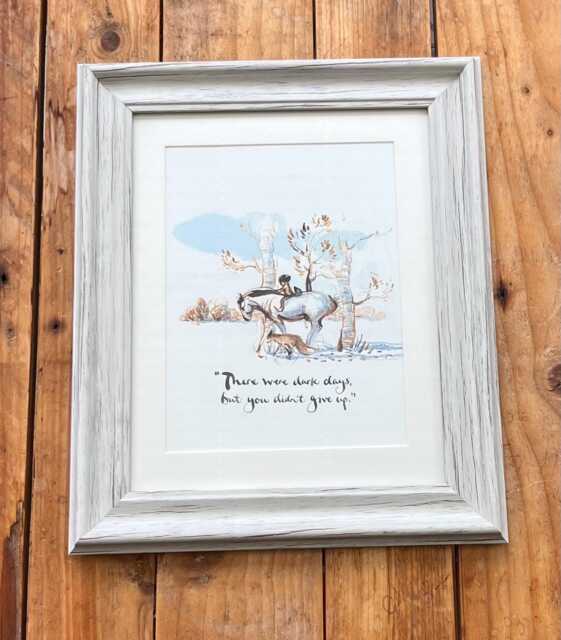 Framed Print From Always Remember - The Boy Mole Fox, Horse & The Storm By Charlie Mackesy