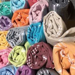 Turkish Beach Towel 100% Cotton Peshtamal, Bulk Bachelorette Gift - thumbnail 3