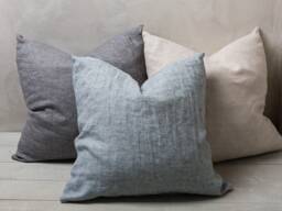 Linen Pillowcase-Linen Pilow Cover -Decorative Pillow-stonewashed Pillowcase-Lumbar Pillow Covers - thumbnail 1