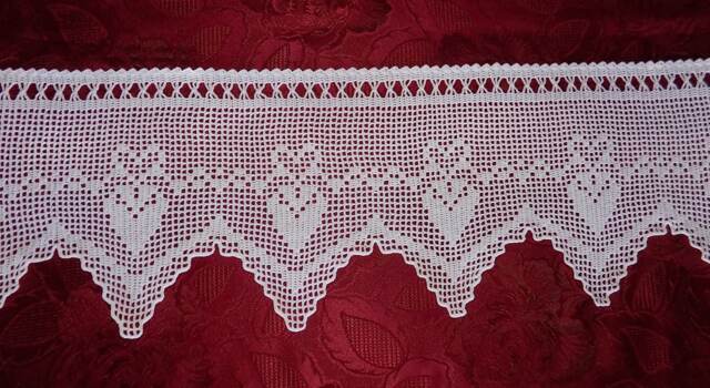 "Crochet Gardine ""Emma" - image 1