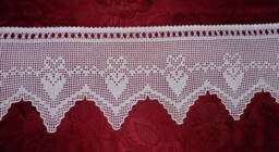 "Crochet Gardine ""Emma" - thumbnail 1
