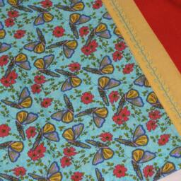 Butterfly Pillow Case - Gift Present Standard Pretty Flower - thumbnail 2