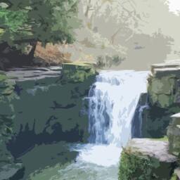 Jesmond Dene Poster - Retro Style Newcastle Travel Print - thumbnail 2