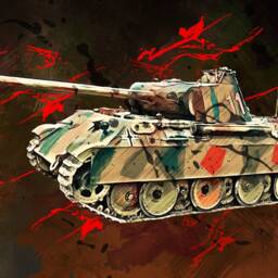 Panther Tank Canvas Print Ww2 German Wall Art - thumbnail 4