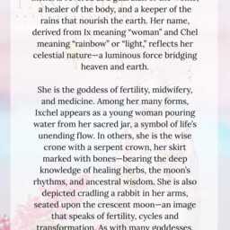 Ixchel Mayan Moon Goddess Statue Fertility Altar Sculpture - thumbnail 2