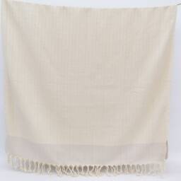 Beach Towel, Peshtemal High Quality Organic Turkish Towel Soft Gray Towels, Handmade Absorbent Code Iso-Nfs - thumbnail 4