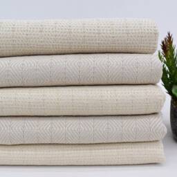 Beach Towel, Peshtemal High Quality Organic Turkish Towel Soft Gray Towels, Handmade Absorbent Code Iso-Nfs - thumbnail 2