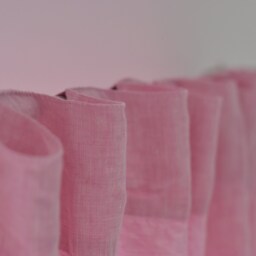 100% Organic Linen Curtain. Stonewashed Window Panel. Curtains With Hidden Tab. Curtain - thumbnail 3
