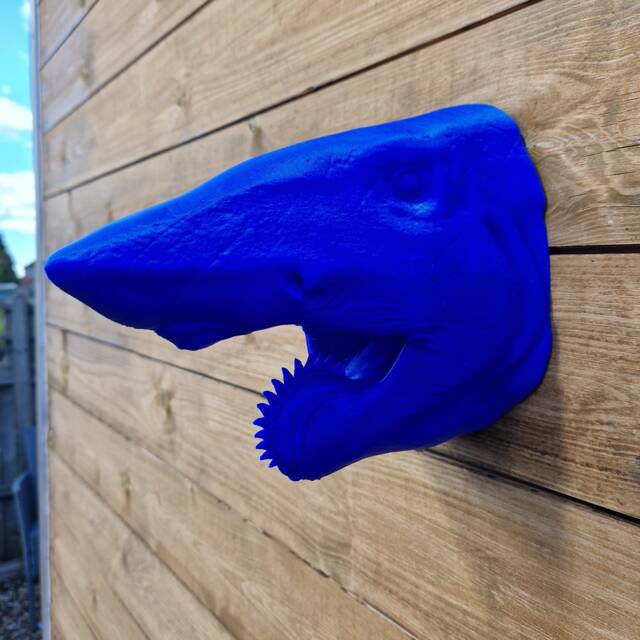 Helicoprion Wall Art - Prehistoric Animal Mount- 3D Printed - image 1