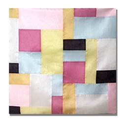 Handmade Pure Silk Cushion Pillow Cover Korean Traditional Patchwork Jogakbo 20
