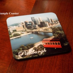 Pittsburgh Landmark Coaster Bridges, Cathedral, Terrible Towel - thumbnail 3