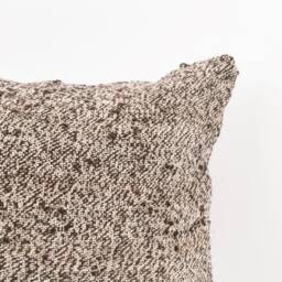 Handmade Turkish Kilim Pillow Embroidered Wool Cushion Cover - 18''x18'' - thumbnail 2
