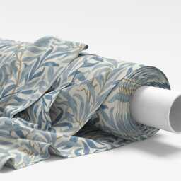Custom Made To Measure Roman Blind Shade William Morris Willow Bough Azure Hand Crafted - thumbnail 3