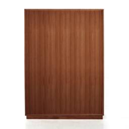 Bookcase, Bookshelf Made Of Oak Vaneer - Teak Colour Livlo T-R07 - thumbnail 3
