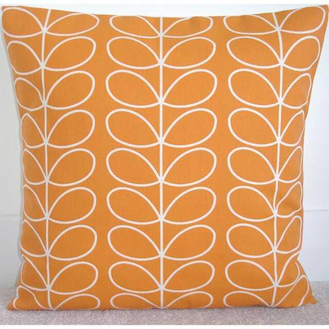 Orange Pillow Cover With Zip 16 - image 1