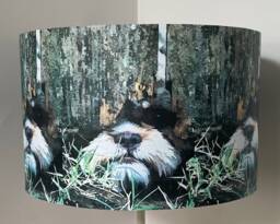 Puppy Dog Lampshade, Light Shade, Shabby Chic - thumbnail 1