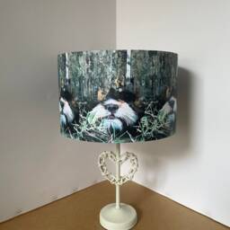 Puppy Dog Lampshade, Light Shade, Shabby Chic - thumbnail 2