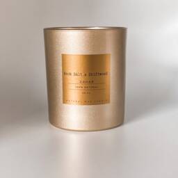 Luxury Gold Candle & Reed Diffuser Gift Set - Highly Scented Natural Wax - thumbnail 3
