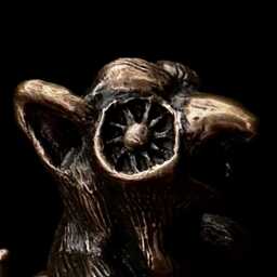 Sumba Keem Bronze Fairy Sculpture, Limited Edition Teddy Bear Art - thumbnail 4