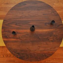 Chabudai Low Japanese Round Dining - Coffee Table - thumbnail 3