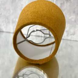 Handmade Shetland Candle Shade - Small Clip-On Lampshade, Made in UK - thumbnail 2