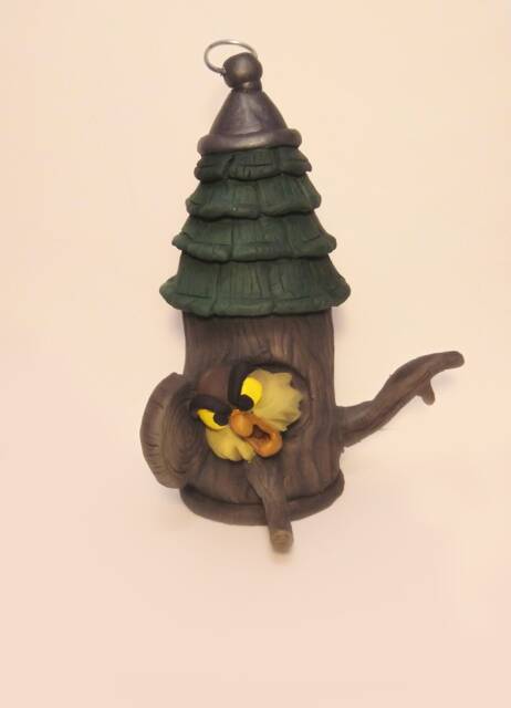 The Sword in The Stone - Archimedes. Handmade Polymer Clay Action Figure. Unique Collectible - image 1