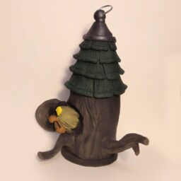 The Sword in The Stone - Archimedes. Handmade Polymer Clay Action Figure. Unique Collectible - thumbnail 3