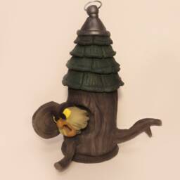 The Sword in The Stone - Archimedes. Handmade Polymer Clay Action Figure. Unique Collectible - thumbnail 2