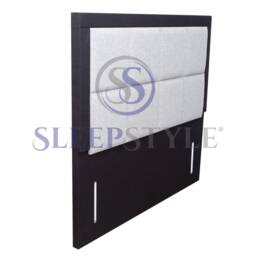 4 Ft Small Double Halo Panel Floorstanding Headboard - thumbnail 2