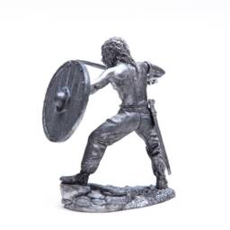 Tin 54mm Celt With Sword & Shield 1/32 Figurine - thumbnail 3