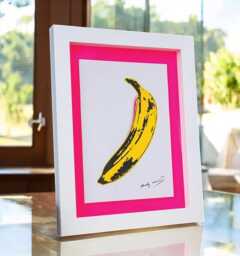 Thin Black Picture Frame, Poster Frames With Mount, Square Wall Decor - thumbnail 1