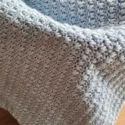 Easy Star Stitch Crochet Blanket Pattern Beginner Tutorial - PDF - thumbnail 3