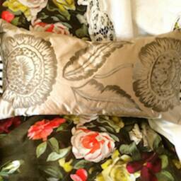 Designers Guild Fabric Astrakhan Embroidered Silk Custom Made High End Luxury Interior Furnishings - thumbnail 3