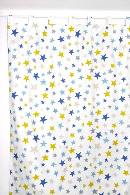 Curtain With Stars, Desired Length 140 cm - 310 - image 1